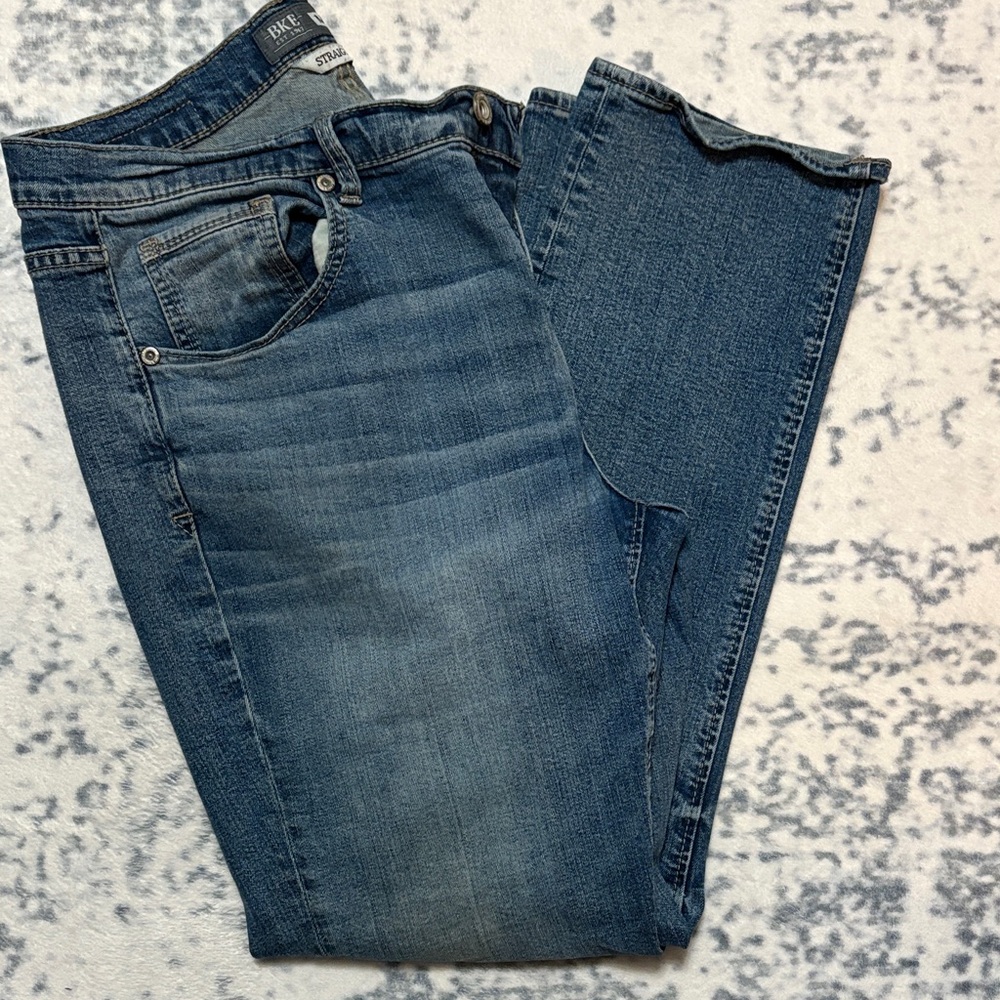 BKE Nolan Straight Leg Denim Jeans